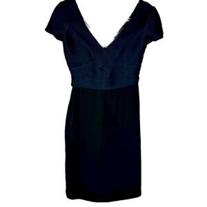 Ralph Lauren Purple Label Luxury Black Cocktail Dress